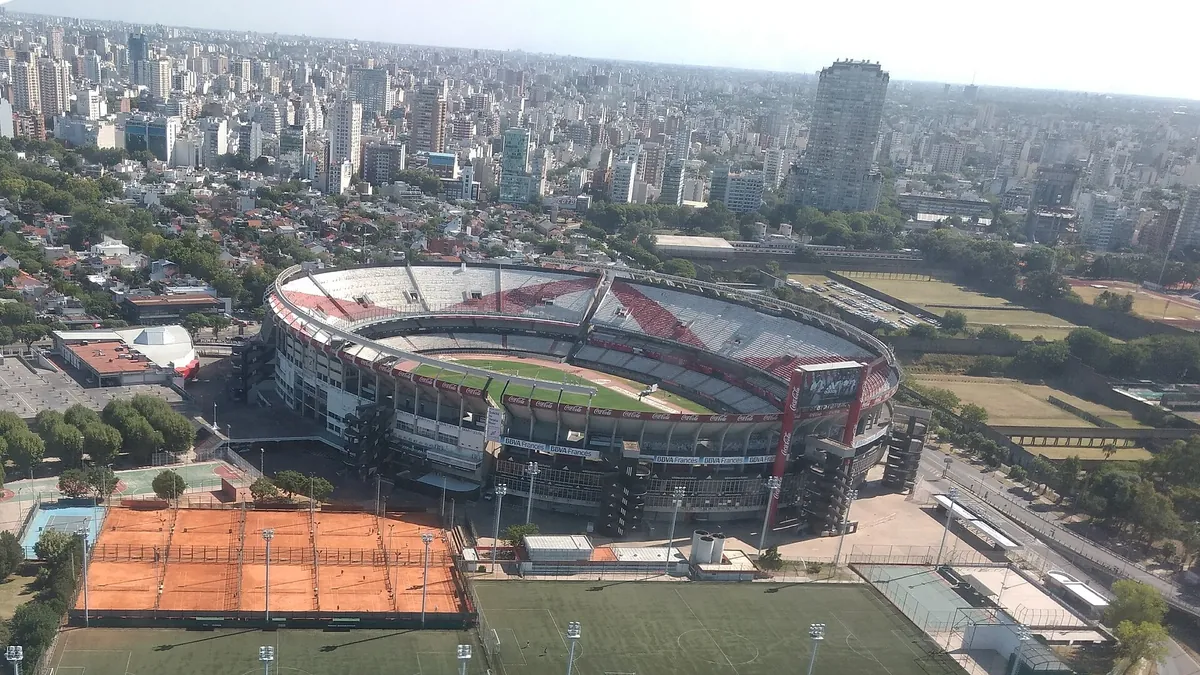 Estadio Monumental in Buenos Aires.